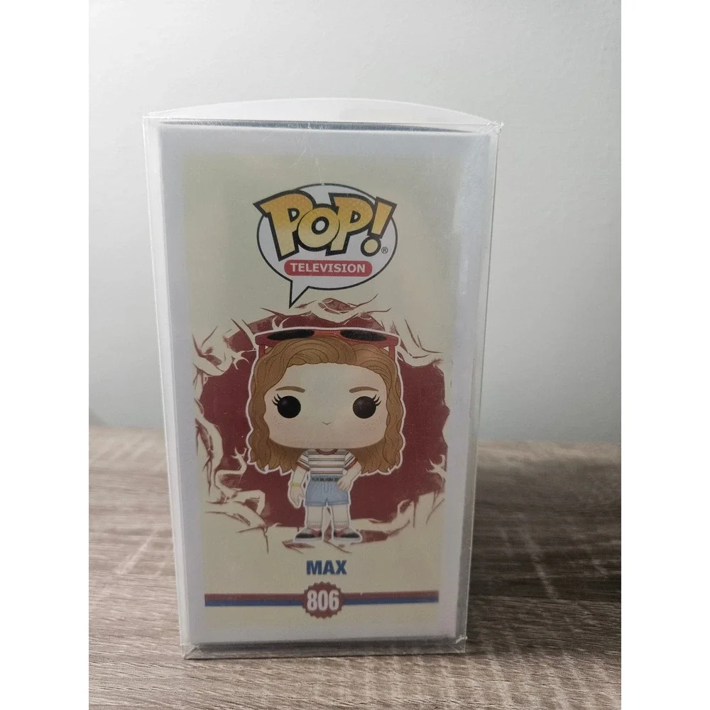 Funko Pop Stranger Things Max 806 Vinyl Figure with EcoTek Protector